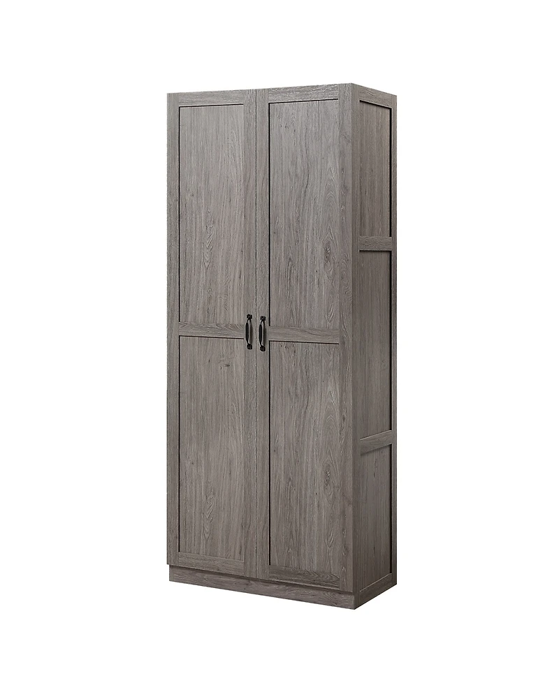 Manhattan Comfort Cornelia 29.61" 4-Shelf Storage Closet