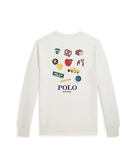 Polo Ralph Lauren Big Boys Long Sleeve Graphic T-Shirt