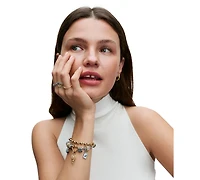 Pandora Me 14k Gold-Plated Bead and Link Bracelet