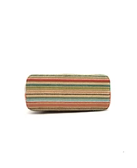 Like Dreams Liora Straw Striped Tote Bag