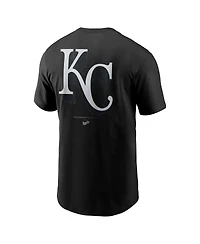 Nike Men's Black Kansas City Royals Lights Out Bar Loading T-Shirt