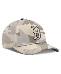Nike Men's Natural Boston Red Sox Camo Pack Rise Adjustable Hat