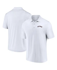 Fanatics Men's White Houston Astros Component Polo Shirt