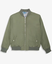 Mode of One Men's Relaxed-Fit Reversible Bomber Jacket, Macy's Exclusive