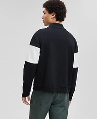 Mode of One Men's Relaxed-Fit Half-Zip Sweatshirt, Macy's Exclusive
