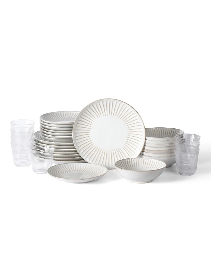 Stone Lain Linea Pc. Dinnerware & Glassware Set