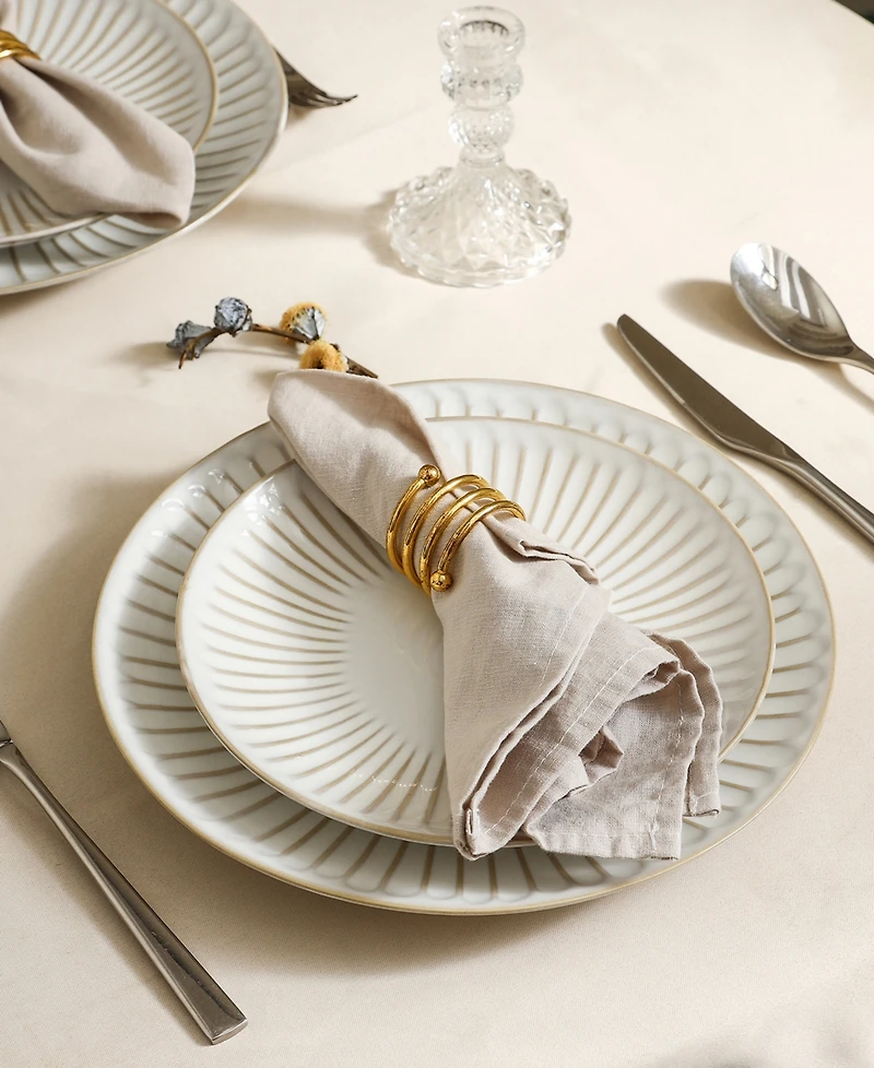 Stone Lain Linea 24 Pc. Dinnerware Set, Service for 8