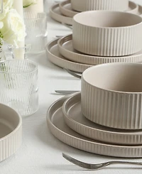 Stone Lain Haven 32 Pc. Dinnerware & Glassware Set, Service for 8