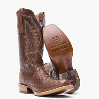 Durango Men's Prca Collection Full-Quill Ostrich Western Boot