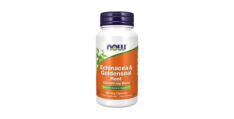 Now Foods Echinacea & Goldenseal Root ,225 mg ,100 Caps