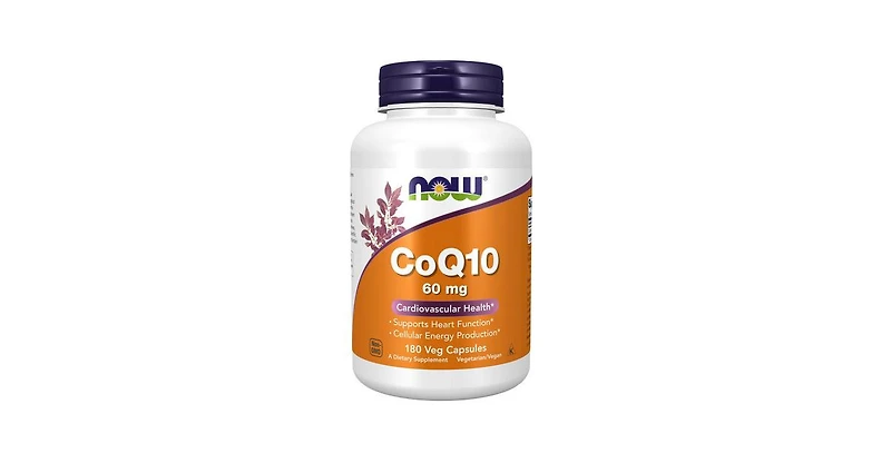 Now Foods CoQ10 ,60 mg ,180 Vcaps