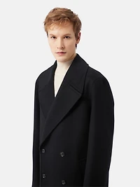 Gobi Cashmere Men's Double-Breasted Coat for Men