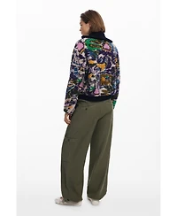 Desigual Women's Heathered bomber jacket