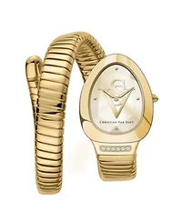Christian Van Sant Womens Naga Gold Dial Watch Cv0874