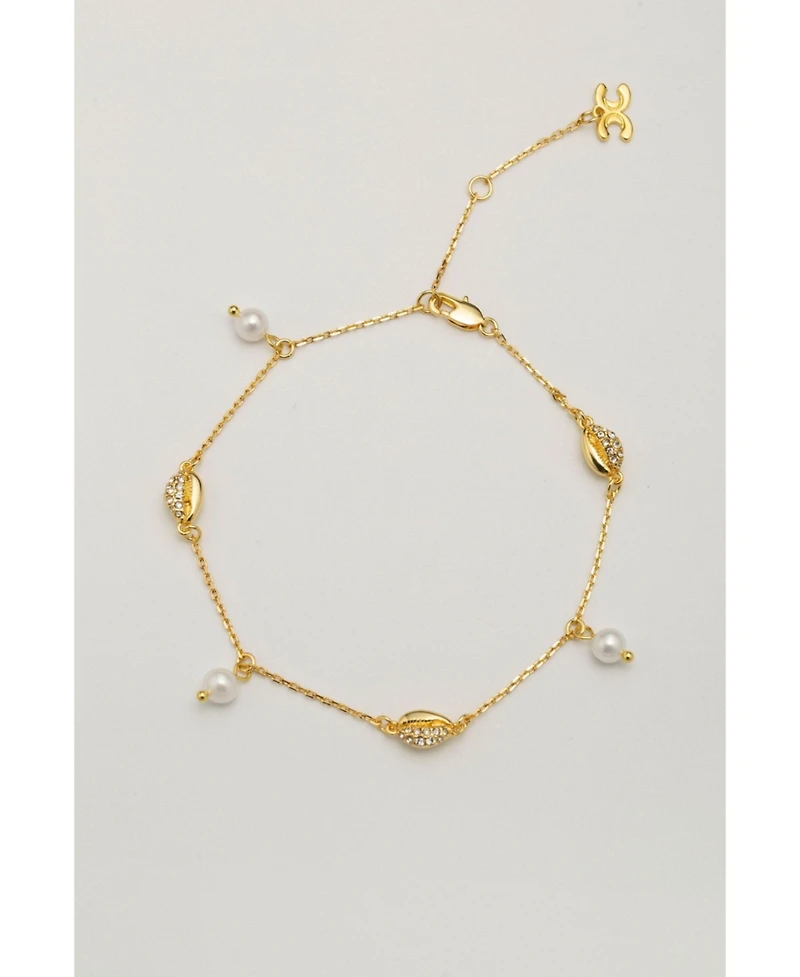 Classicharms Lucia Shell Whisper Anklet