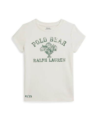 Polo Ralph Lauren Toddler Girls Bear Jersey T-Shirt