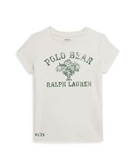 Polo Ralph Lauren Toddler Girls Bear Jersey T-Shirt