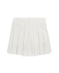 Polo Ralph Lauren Big Girls Pleated Jersey Skort
