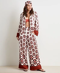 Women's Medallion-Print Shirt, Macy's Exclusive - On 34th | Alix Friedberg Capsule Collection