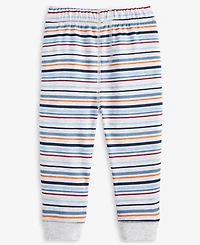 First Impressions Baby Boys Striped Jogger Pants, Exclusively at Macy's