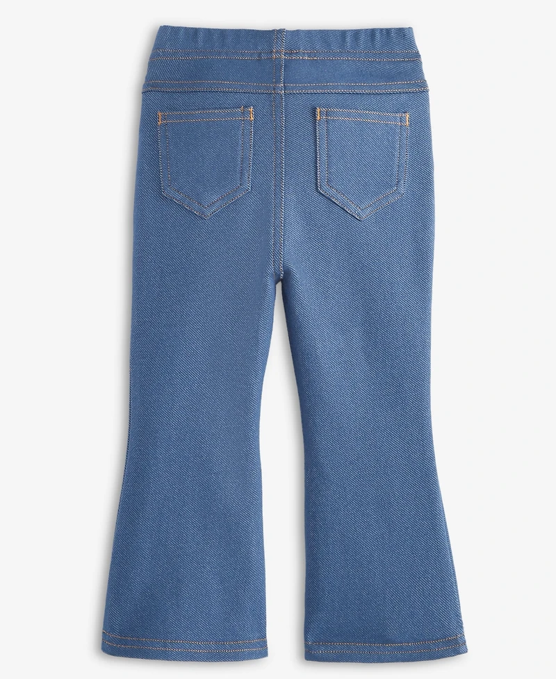 First Impressions Baby Girls Denim Flare Jeggings, Macy's Exclusive