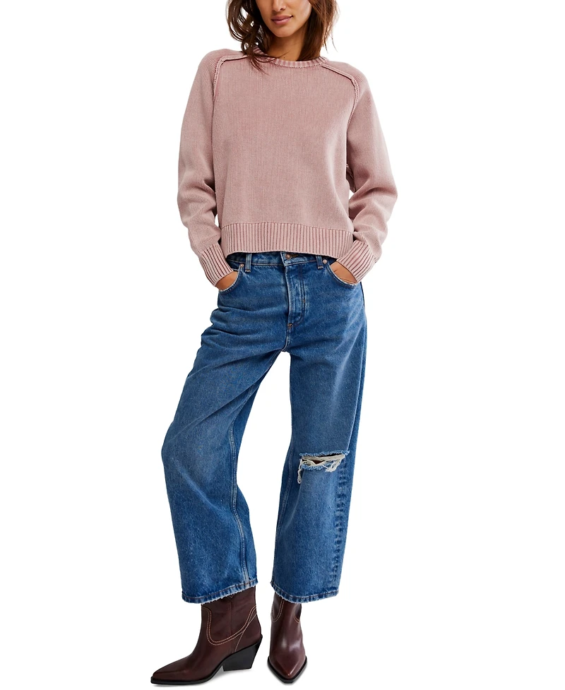 Free People Women's Spring Street Pullover Sweater