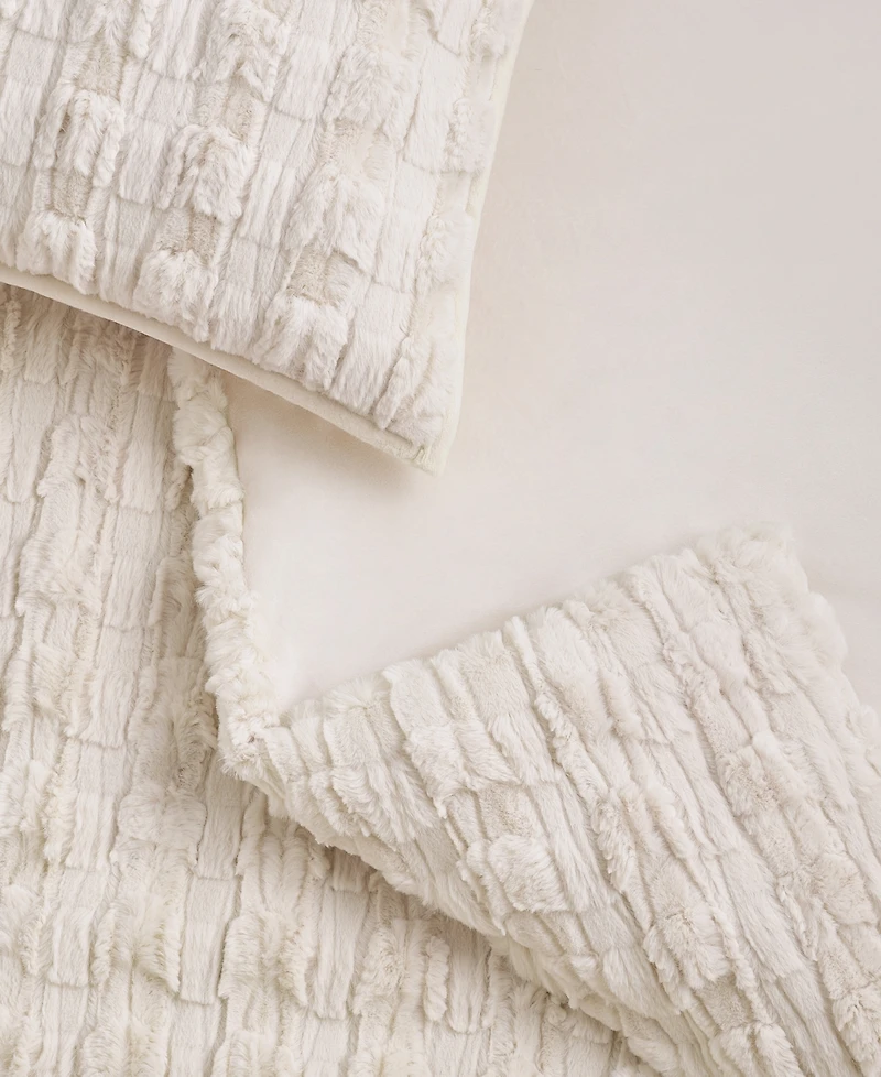 Ugg Denai Faux Fur Reversible 2-Pc. Comforter Set, Twin/Twin Xl