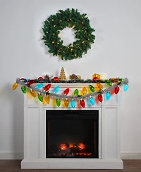 Mr. Christmas Retro C9 Bulb Garland