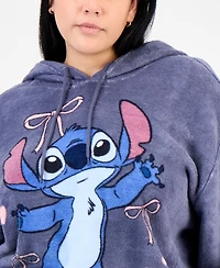 Disney Trendy Plus Stitch Fleece Pullover Hoodie