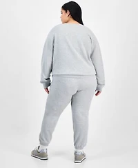 Love Tribe Trendy Plus Size Grinch Wreath Graphic Sweatshirt Grinch Wreath Graphic Sweatpants
