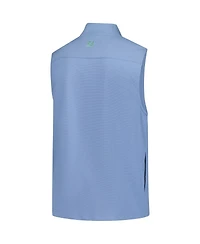 FootJoy Men's Blue Wm Phoenix Open Ottoman Knit Full-Zip Vest
