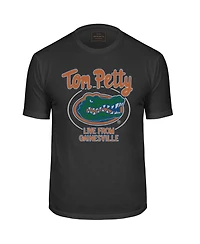 Original Retro Brand Men's Tom Petty Black Florida Gators Label T-Shirt