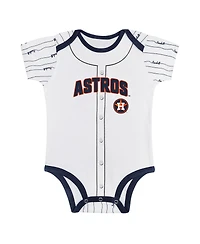 Outerstuff Baby Boys and Girls 2-Pack Houston Astros Play Ball Bodysuit Set