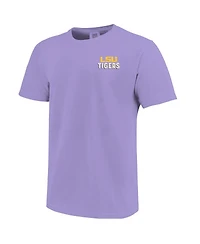 Image One Big Boys and Girls Purple Lsu Tigers Local Campus Scene T-Shirt
