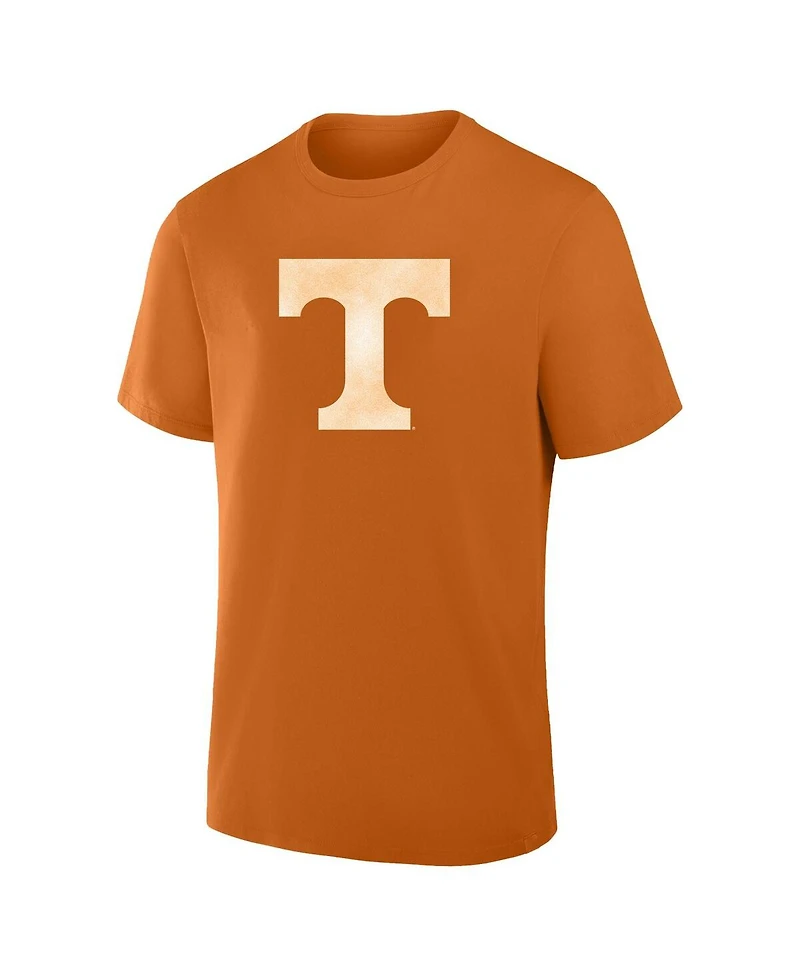 Fanatics Men's Tennessee Orange Volunteers Big Tall Distressed Logo T-Shirt