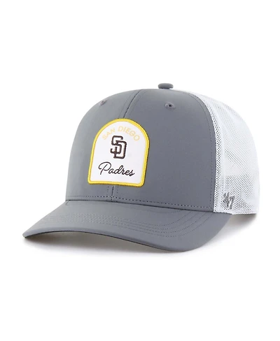 '47 Brand Men's Gray San Diego Padres Gimmie Golf Trucker Adjustable Hat