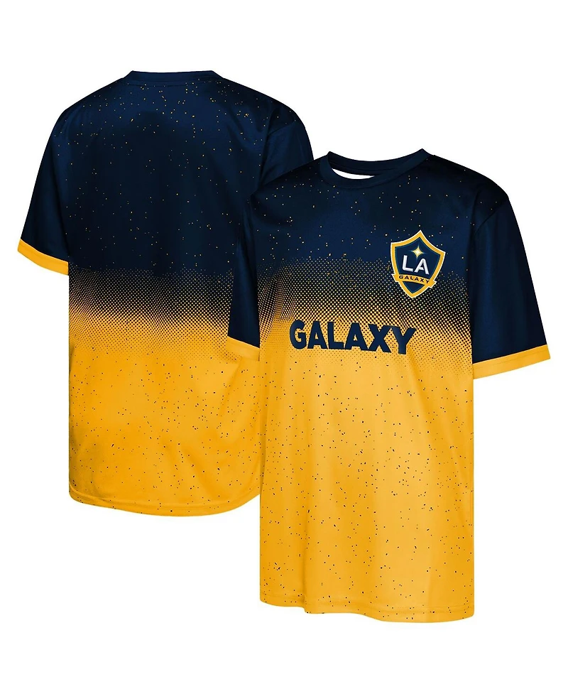 Outerstuff Big Boys and Girls Navy La Galaxy Stalwart Defender T-Shirt