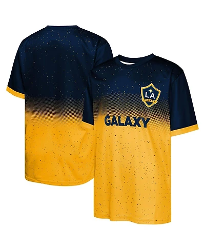 Outerstuff Big Boys and Girls Navy La Galaxy Stalwart Defender T-Shirt