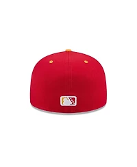 New Era Men's Red Hudson Valley Renegades Theme Nights 59FIFTY Fitted Hat