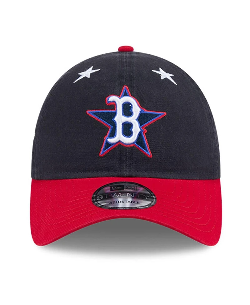 New Era Men's Navy/Red Boston Red Sox 2025 Mlb All-Star Game Workout 9TWENTY Adjustable Hat
