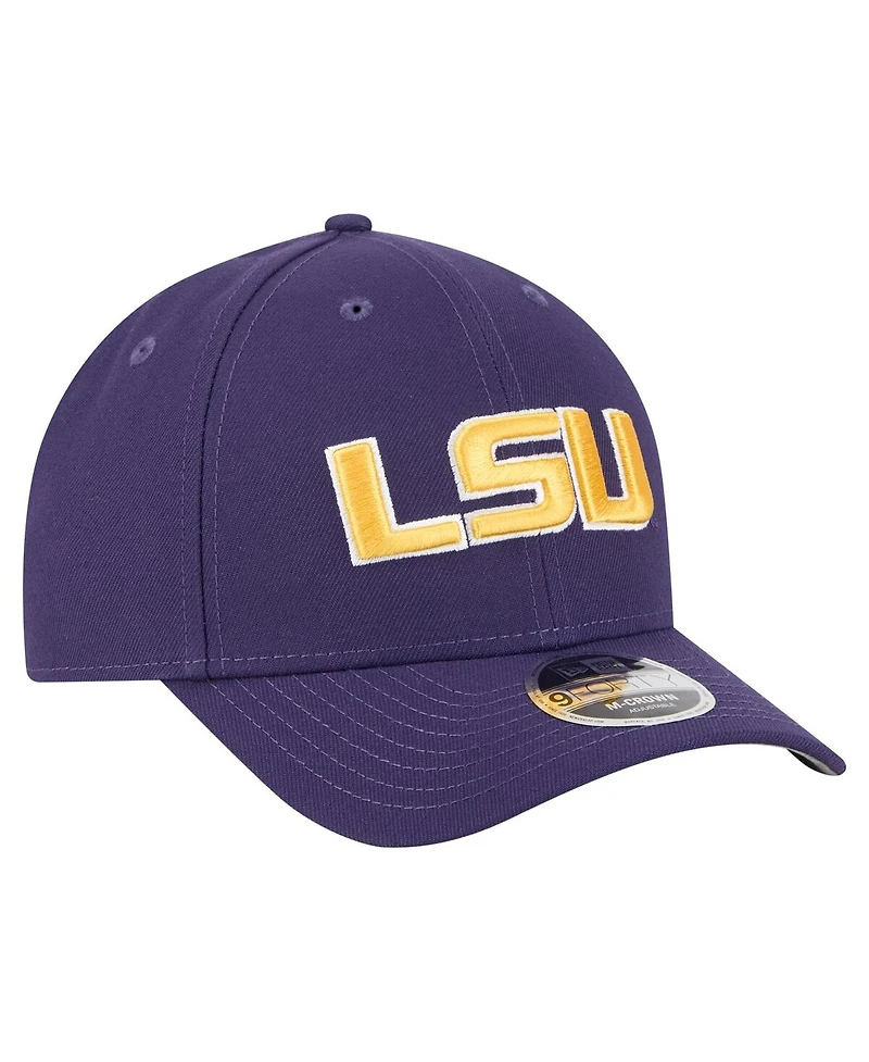 New Era Men's Purple Lsu Tigers Team Collective 9FORTY M-Crown Adjustable Hat