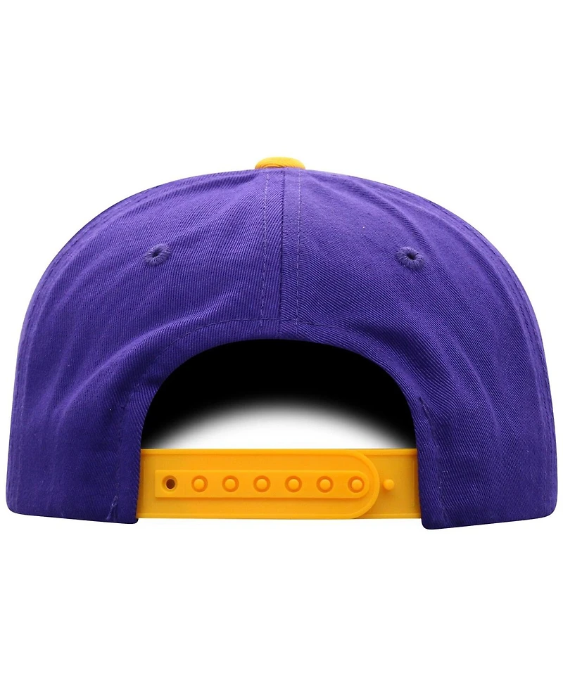 Top of the World Big Boys and Girls Purple Ecu Pirates Victory Maverick Snapback Hat