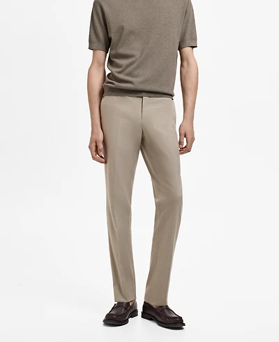 Mango Men's Monaco Slim-Fit Suit Pants