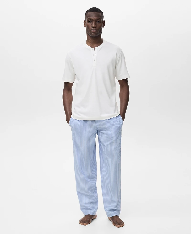 Mango Men's Cotton Combined Pajama Pack