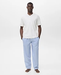 Mango Men's Cotton Combined Pajama Pack