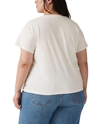 Levi's Plus Perfect Rose Garden Logo T-Shirt