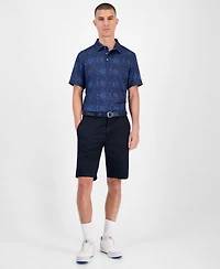 Pga Tour Men's Tossed Geometric Polo Shirt