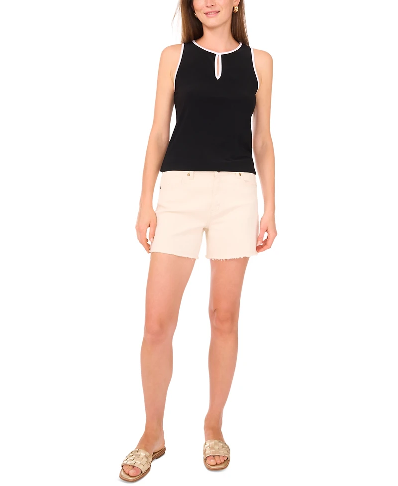 Vince Camuto Women's Sleeveless Keyhole Top