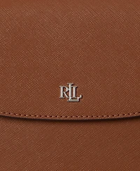 Lauren Ralph Lauren Two-Tone Leather Small Schylar Shoulder Bag