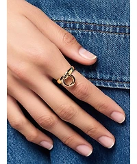 Ana Luisa Gold Band Ring - Grayson